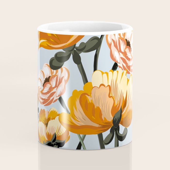 California poppies, Spring flowers warm colors, Coffee Mug Gallery Image 4