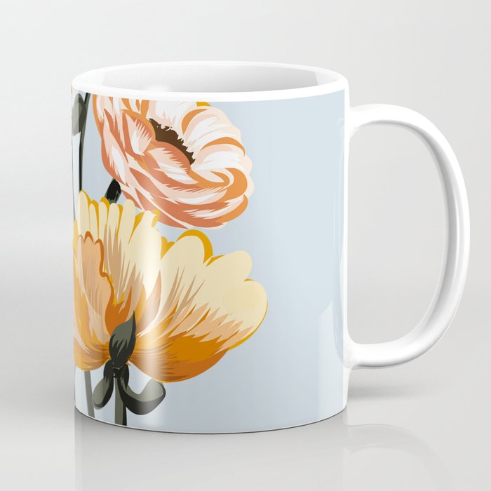 California poppies, Spring flowers warm colors, Coffee Mug Gallery Image 1