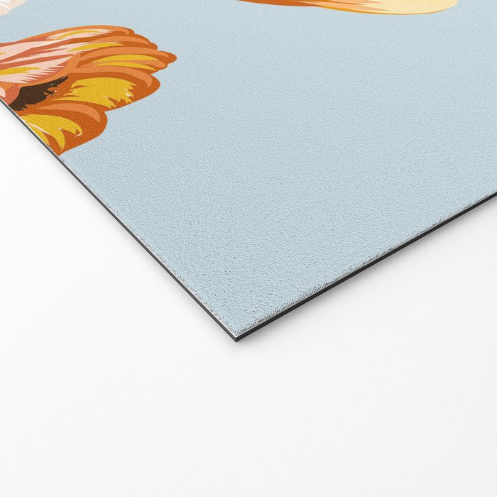 California poppies, Spring flowers warm colors, Welcome Mat Gallery Image 2