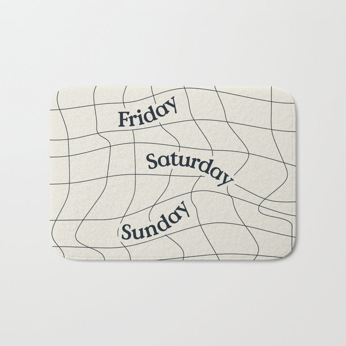 The Weekend Bath Mat Gallery Image 1