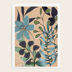 Elegant Botanical Line Art 4 Poster Gallery Image 4