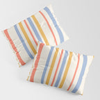 Classic Stripes XXIII - Retro Summer Pillow Sham Gallery Image 3