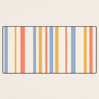 Classic Stripes XXIII - Retro Summer Desk Mat Gallery Image 3