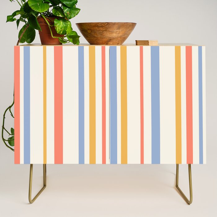 Classic Stripes XXIII - Retro Summer Credenza Gallery Image 1