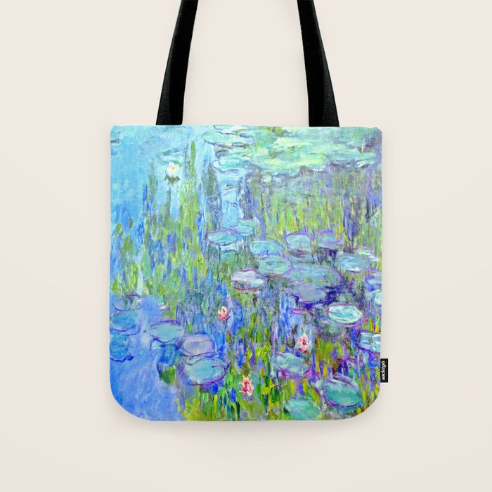 Water Lilies monet : Nympheas Tote Bag Gallery Image 1