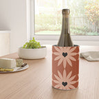 Terracotta star heart flower Wine Chiller Gallery Image 4