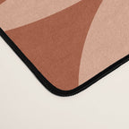 Terracotta star heart flower Desk Mat Gallery Image 4