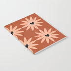 Terracotta star heart flower Notebook Gallery Image 2