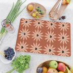 Terracotta star heart flower Cutting Board Gallery Image 2