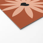 Terracotta star heart flower Welcome Mat Gallery Image 2
