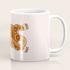 King Of The Jungle 03: Peach Tiger Edition Coffee Mug Gallery Image 1