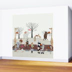 basketball time Wall Mural Gallery Image 2