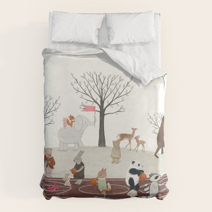 basketball time Duvet Cover Gallery Image 6