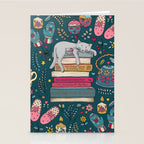 How to Hygge Like a Cat Stationery Card Gallery Image 2