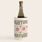 NURTURE NATURE (IN GREEN AND MAUVE) Wine Chiller Gallery Image 1