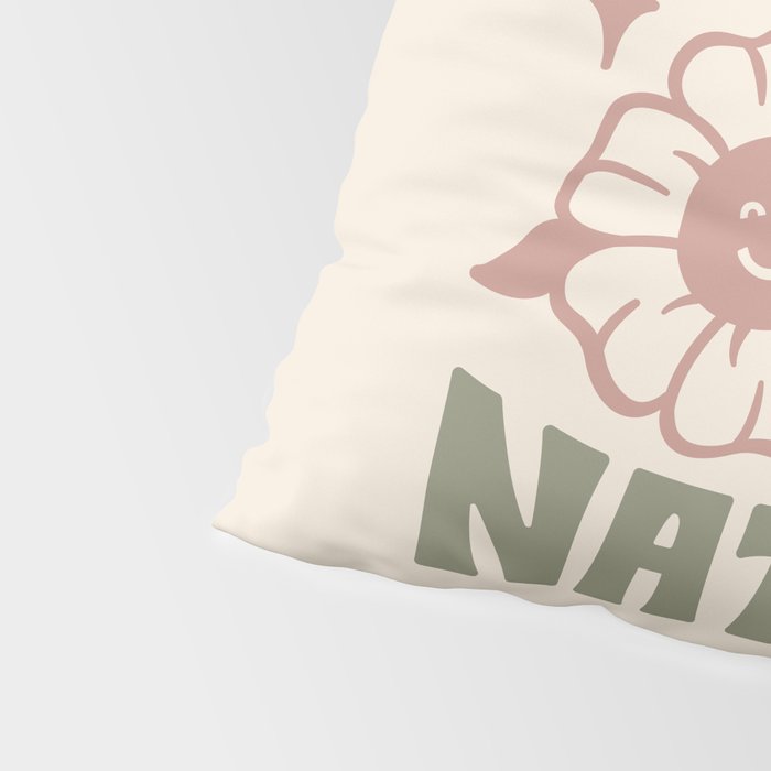 NURTURE NATURE (IN GREEN AND MAUVE) Pillow Sham Gallery Image 4