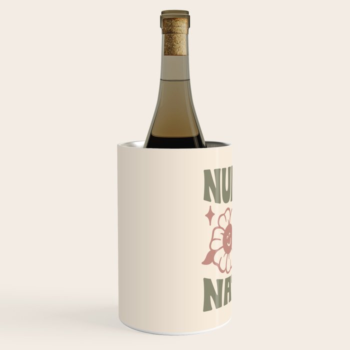 NURTURE NATURE (IN GREEN AND MAUVE) Wine Chiller Gallery Image 2