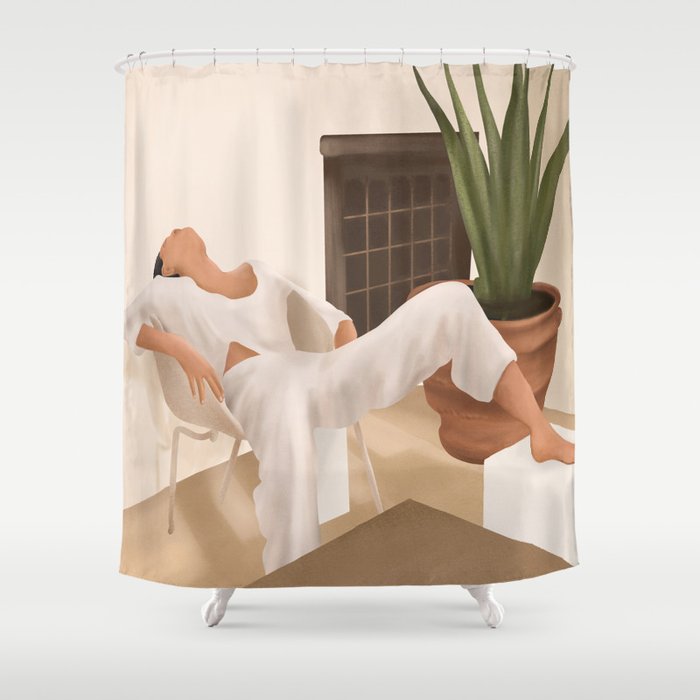 Summer Heat II Shower Curtain Gallery Image 1