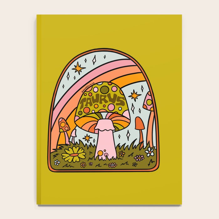 Taurus Mushroom Notebook Gallery Image 4