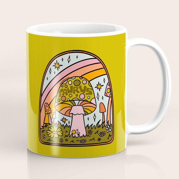 Taurus Mushroom Coffee Mug Gallery Image 1