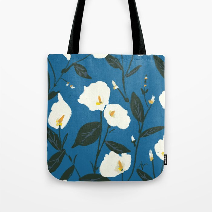 Peace Lilies Tote Bag Gallery Image 1