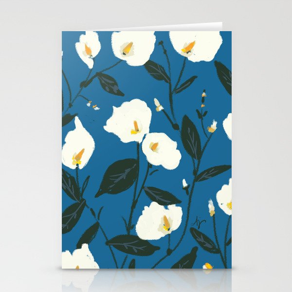 Peace Lilies Stationery Card Gallery Image 2