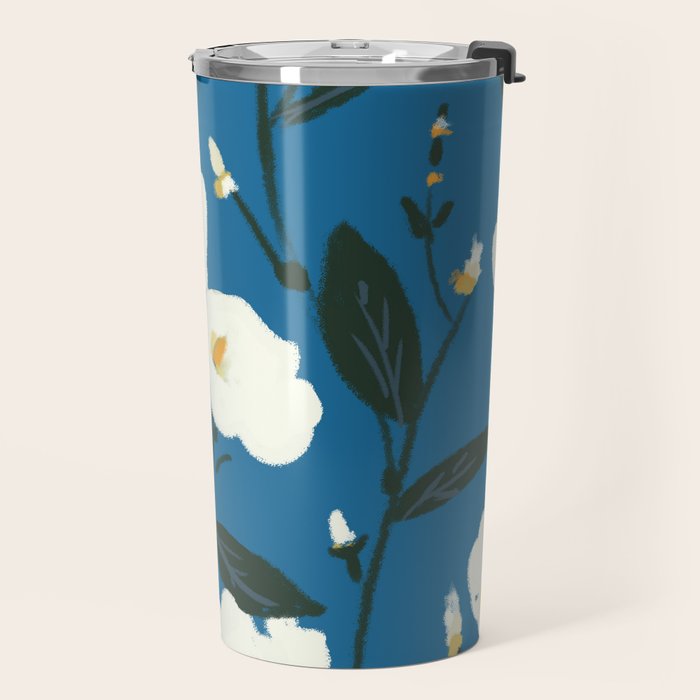 Peace Lilies Travel Mug Gallery Image 2