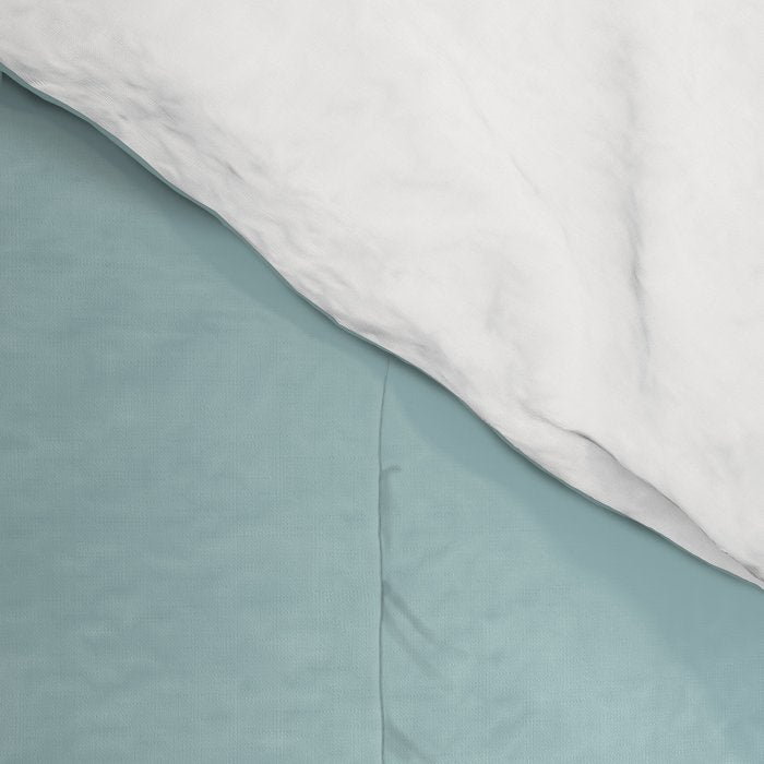 Agave Teal Solid Color Comforter Gallery Image 4