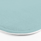 Agave Teal Solid Color Bath Mat Gallery Image 3