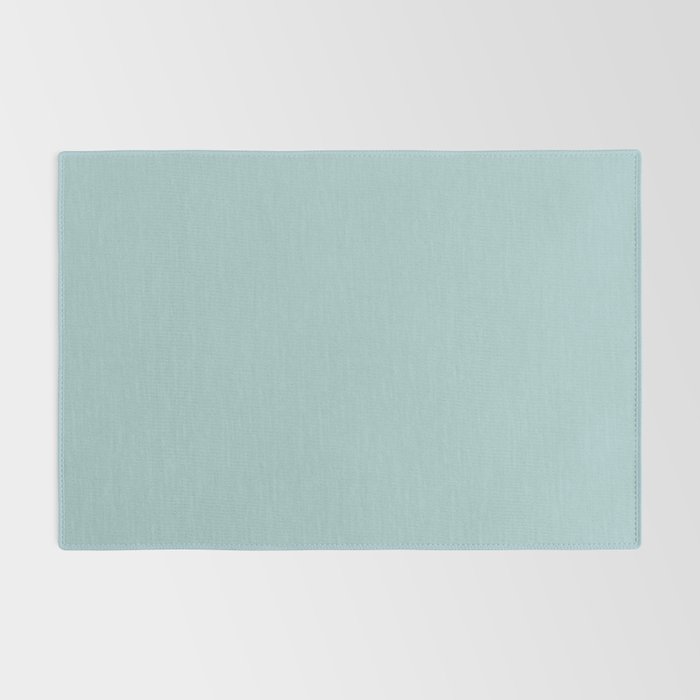 Agave Teal Solid Color Rug Gallery Image 2