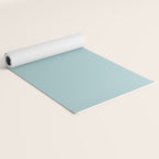 Agave Teal Solid Color Yoga Mat Gallery Image 2