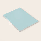 Agave Teal Solid Color Notebook Gallery Image 3