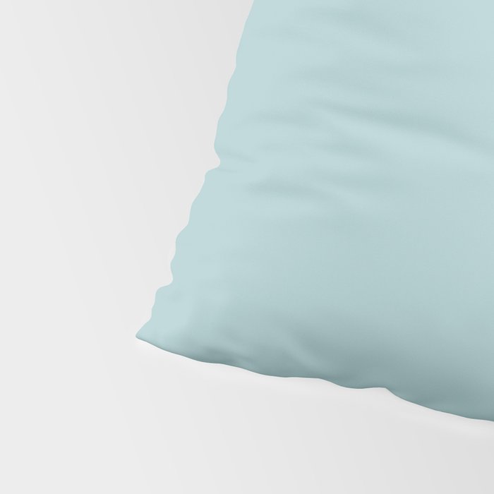 Agave Teal Solid Color Pillow Sham Gallery Image 4