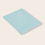 Agave Teal Solid Color Notebook Gallery Image 2