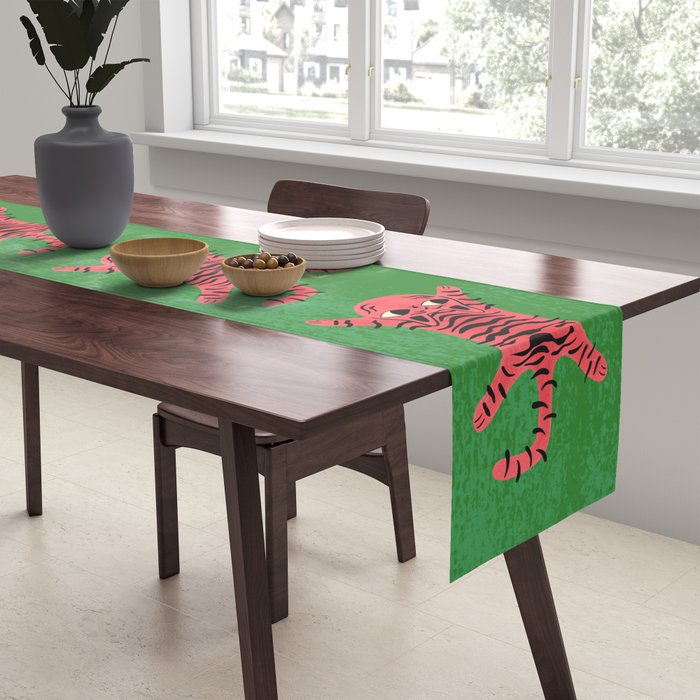 Silly Cat Rug Table Runner Gallery Image 2