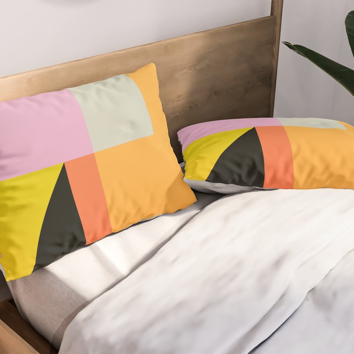 Modern Abstraction 6 Pillow Sham Gallery Image 2