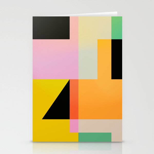 Modern Abstraction 6 Stationery Card Gallery Image 1