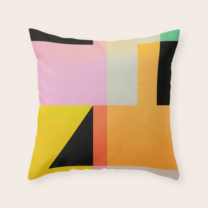 Modern Abstraction 6 Throw Pillow Gallery Image 6