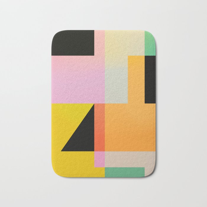 Modern Abstraction 6 Bath Mat Gallery Image 1