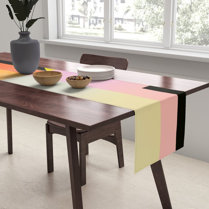 Modern Abstraction 6 Table Runner Gallery Image 2