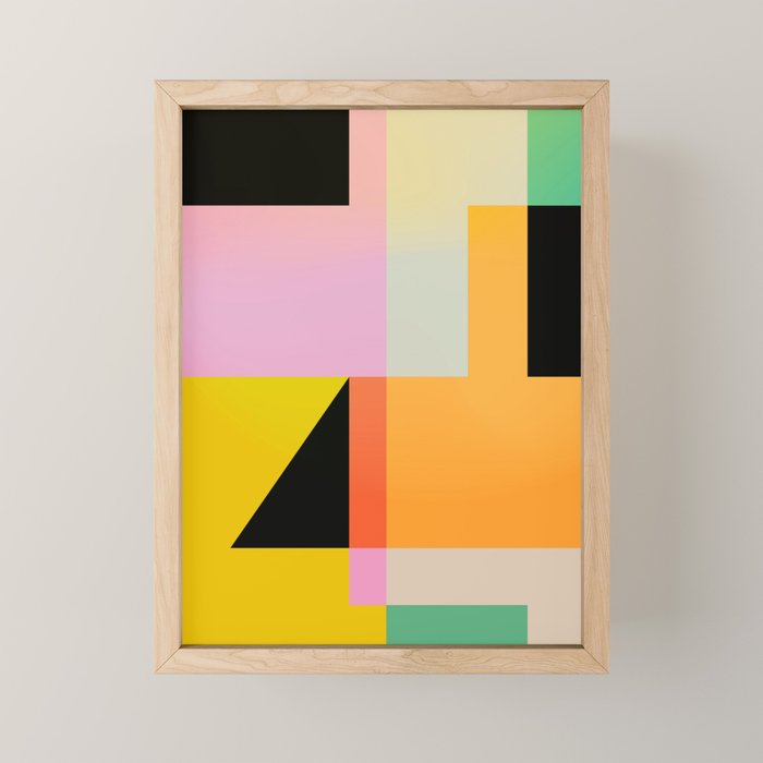 Modern Abstraction 6 Mini Art Print Gallery Image 1