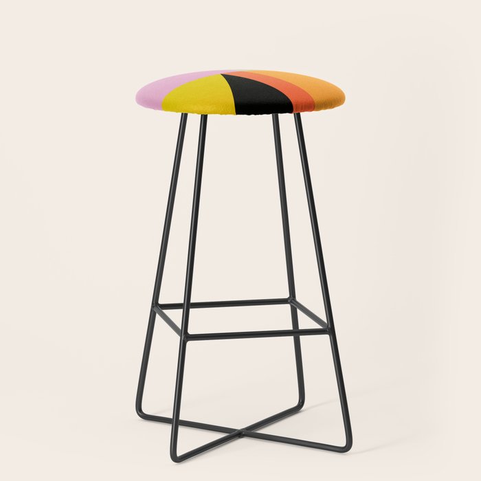 Modern Abstraction 6 Stool Gallery Image 1