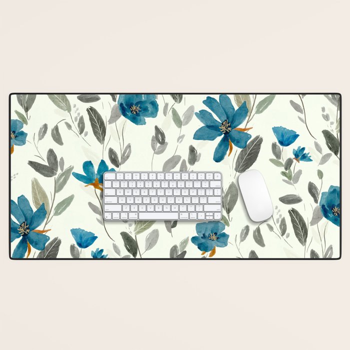 Happy Blues  Desk Mat Gallery Image 1