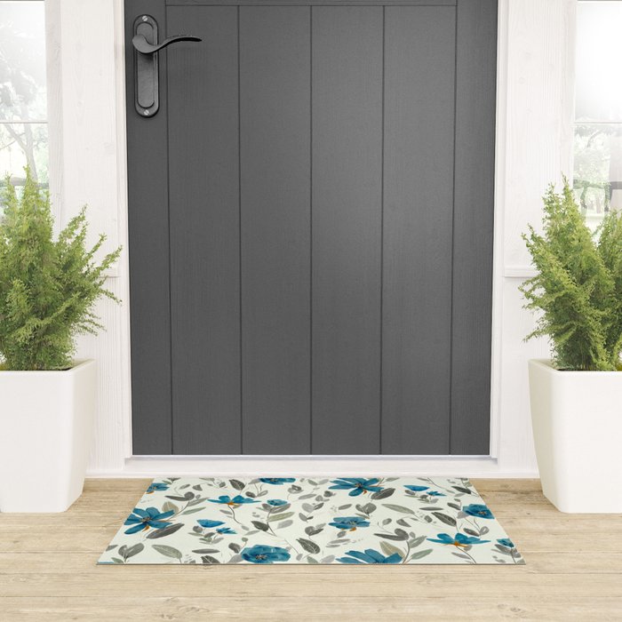 Happy Blues  Welcome Mat Gallery Image 3