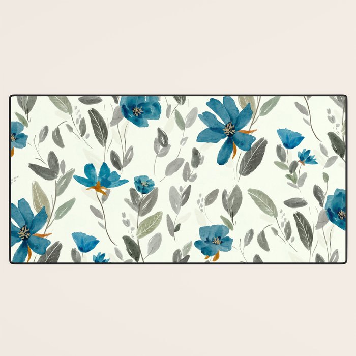 Happy Blues  Desk Mat Gallery Image 3