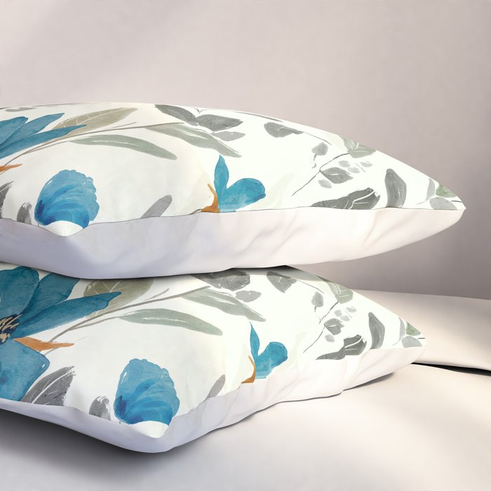 Happy Blues  Pillow Sham Gallery Image 3