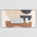 Abstract Minimal Shapes 33 Desk Mat Gallery Image 1