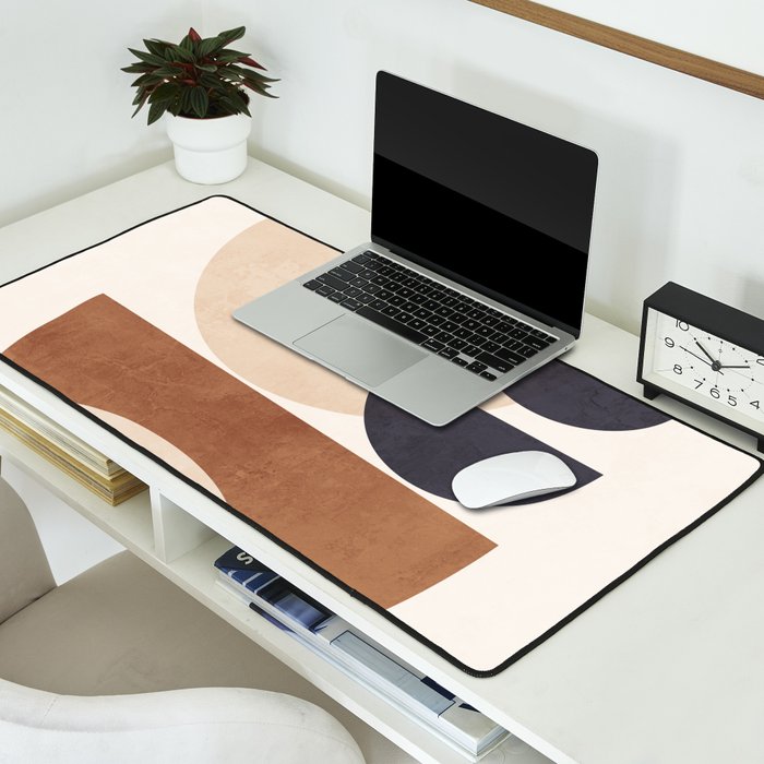 Abstract Minimal Shapes 33 Desk Mat Gallery Image 2