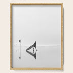 Modern Coastal Surfer Photography Serving Tray Gallery Image 1