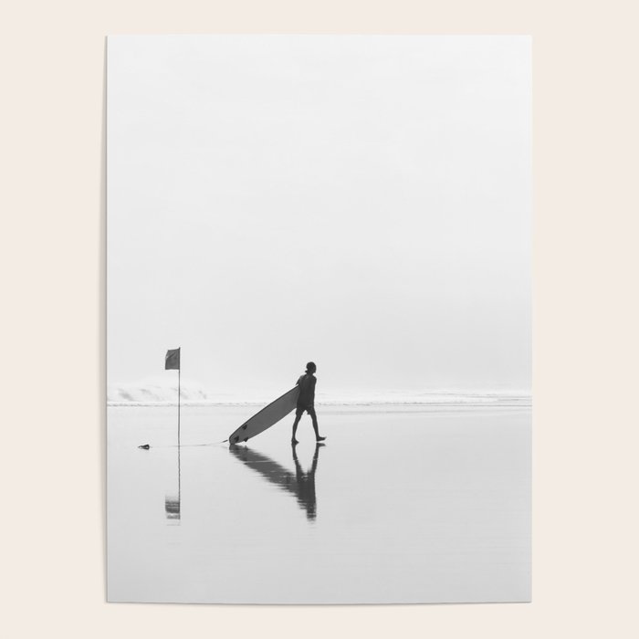 Modern Coastal Surfer Photography Poster Gallery Image 4